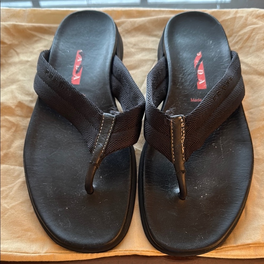 Prada Women’s black sandals